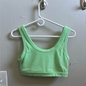 alo, ribbed, high impact sports bra. Size medium.